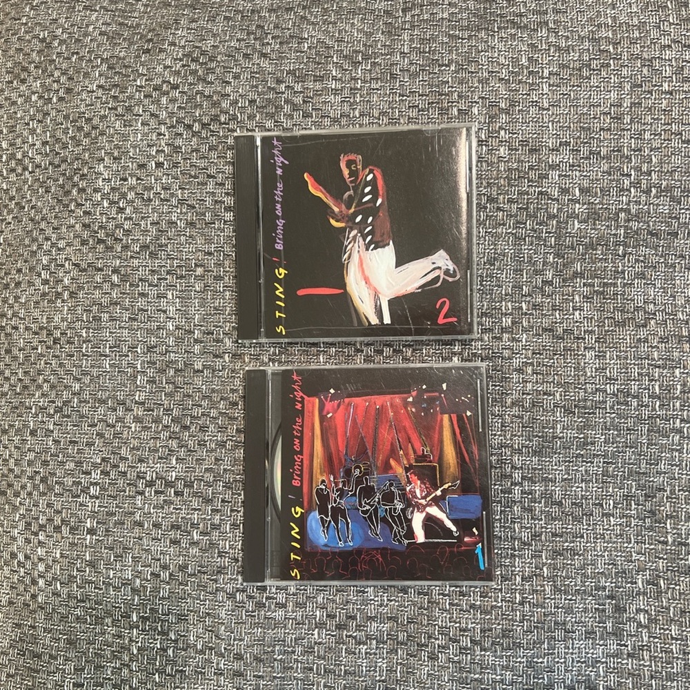 Sting Bring On The Night Cds